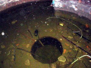 Cisterna del aljibe de Puerto Viejo.