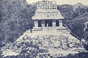 El Templo del Sol antes y después de su restauración