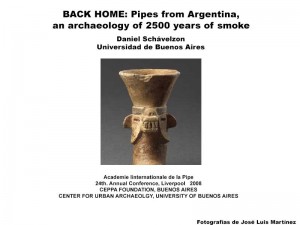 Pipas de Argentina: 2500 de arqueología del fumar